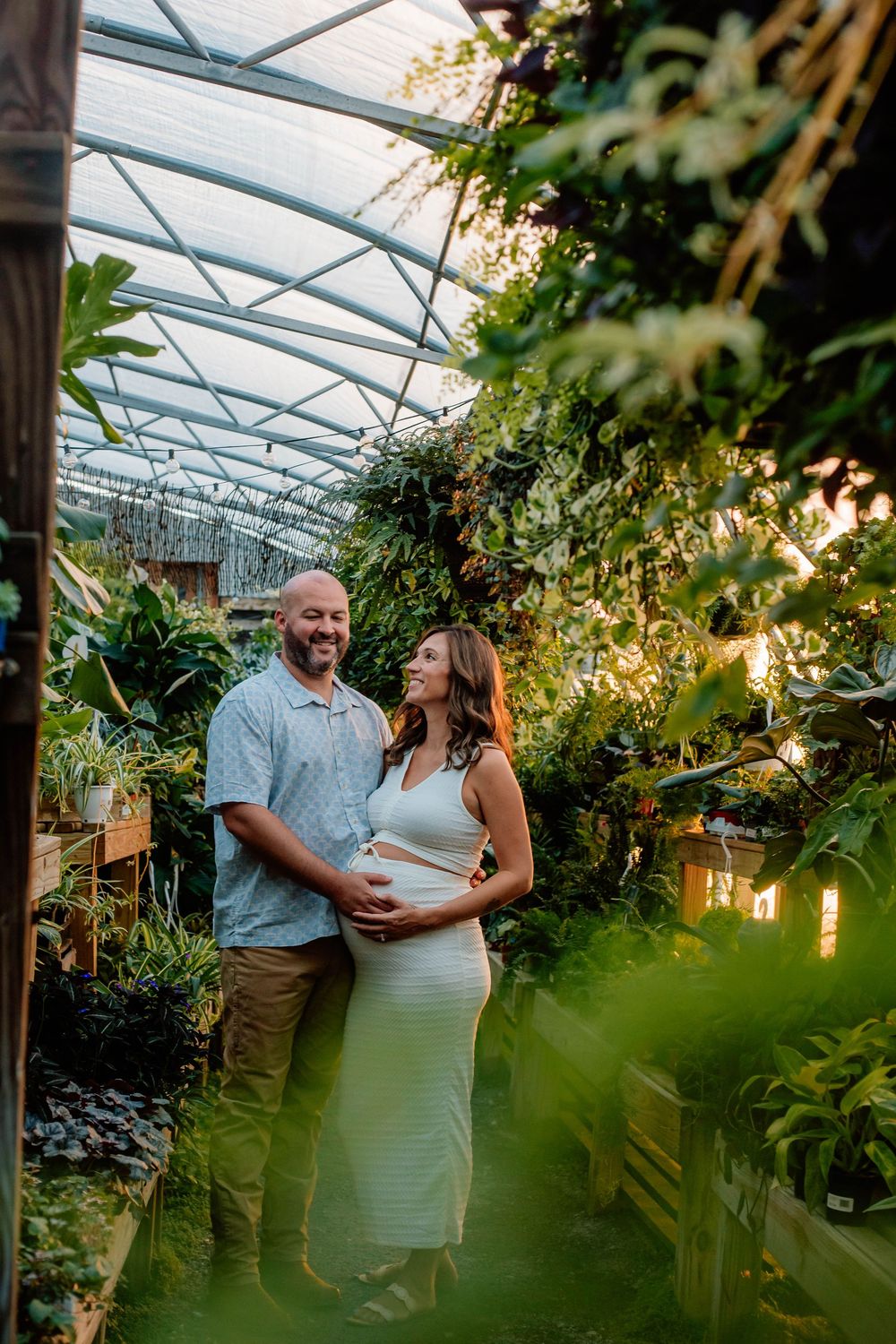 Maternity Session at Hueter's Greenhouse