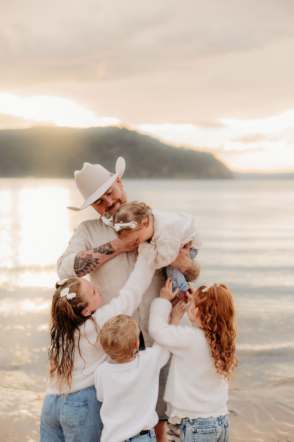 Extended family session.
