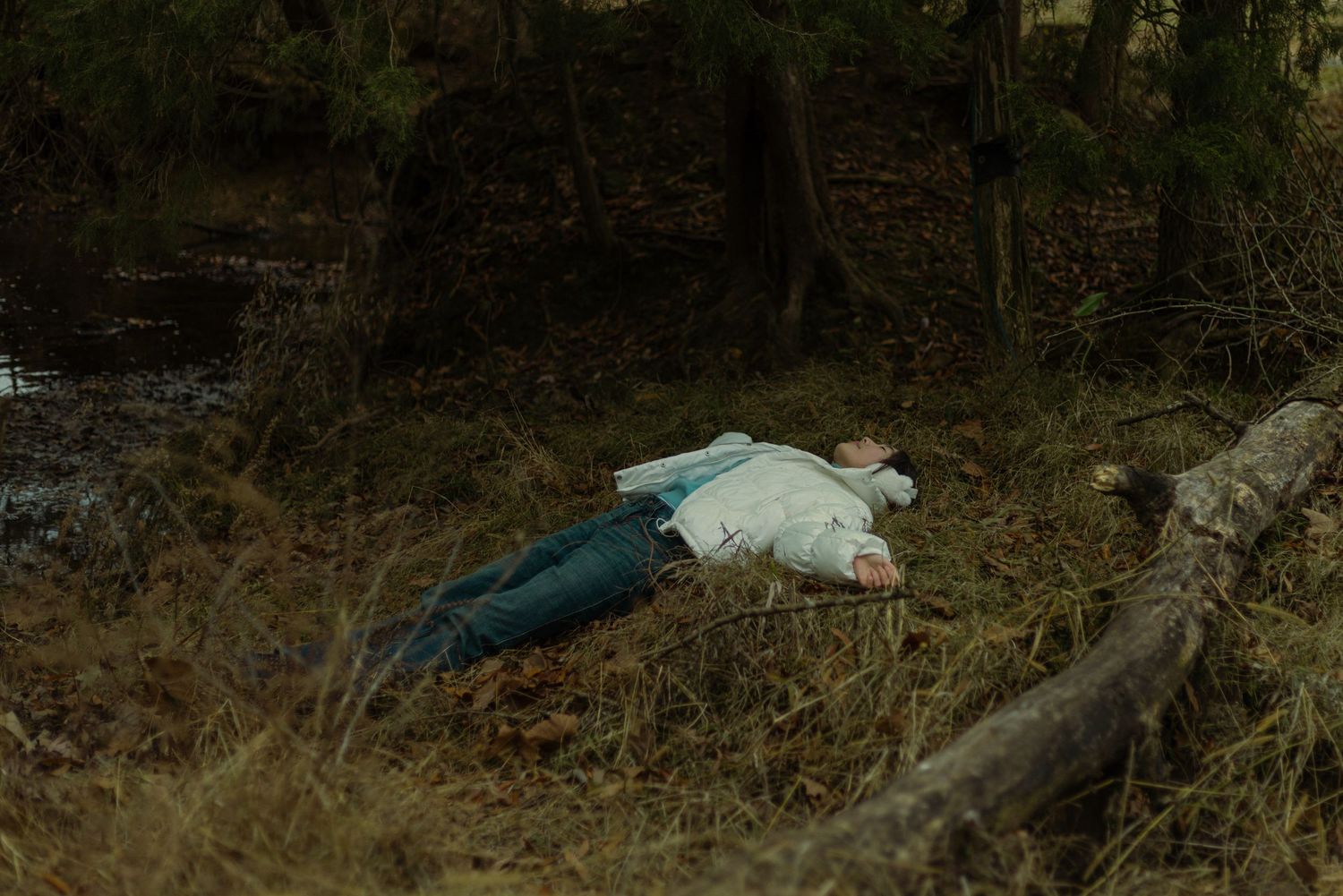 girl laying down