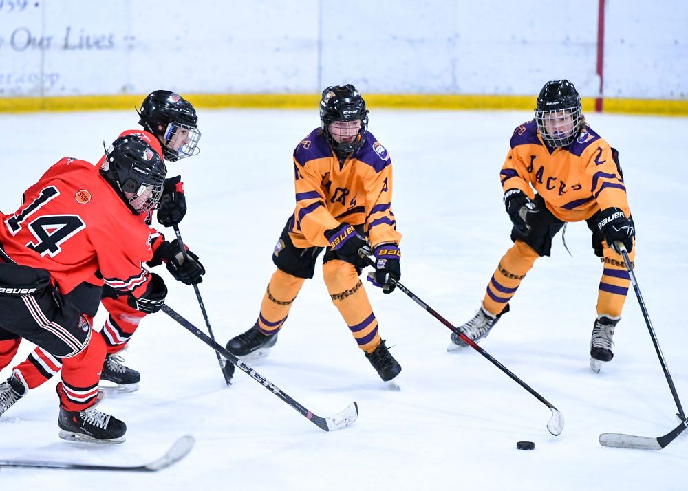 Hockey game day action photos, Cloquet MN