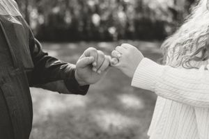 Ring shot from engagement session