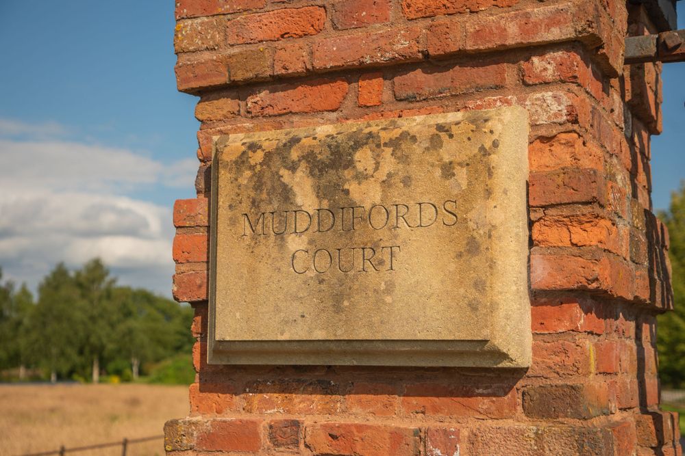 Detail photo at Muddifords Court, devon