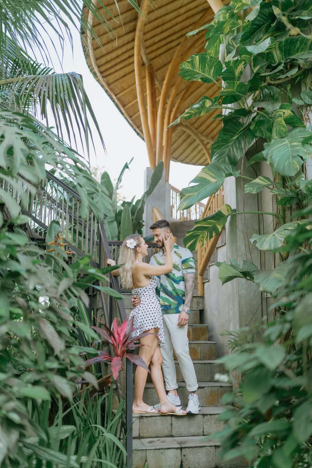 Romantic couple photoshoot services in Bali at The Wakanda Ubud