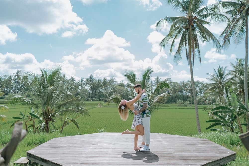Romantic couple photoshoot services in Bali at The Wakanda Ubud