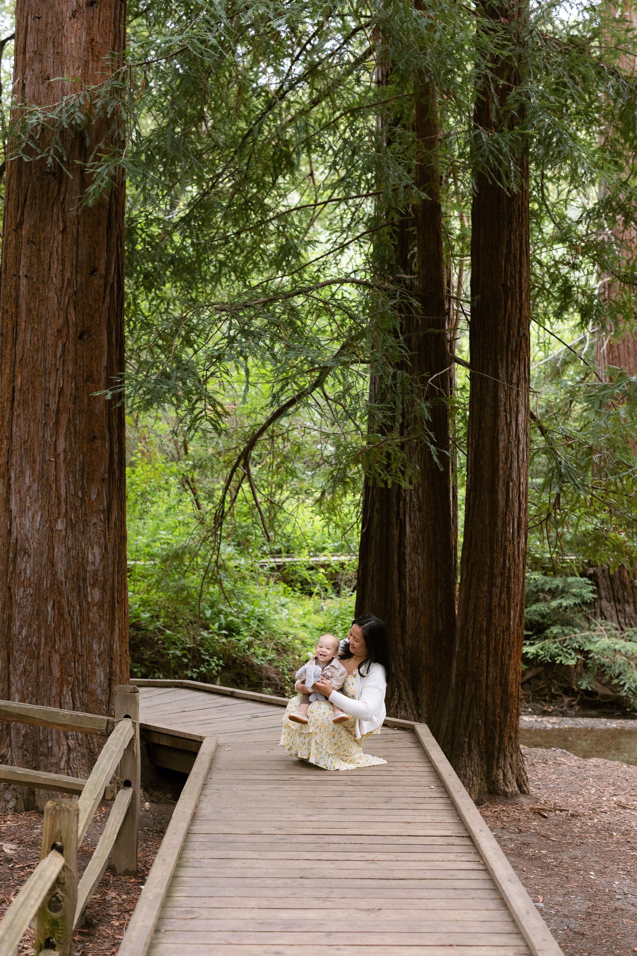 Mother son photos in Northern California