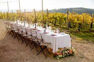 Destination Photography - Tuscan Vineyard Dinner in Italy at Quercia Al Poggio