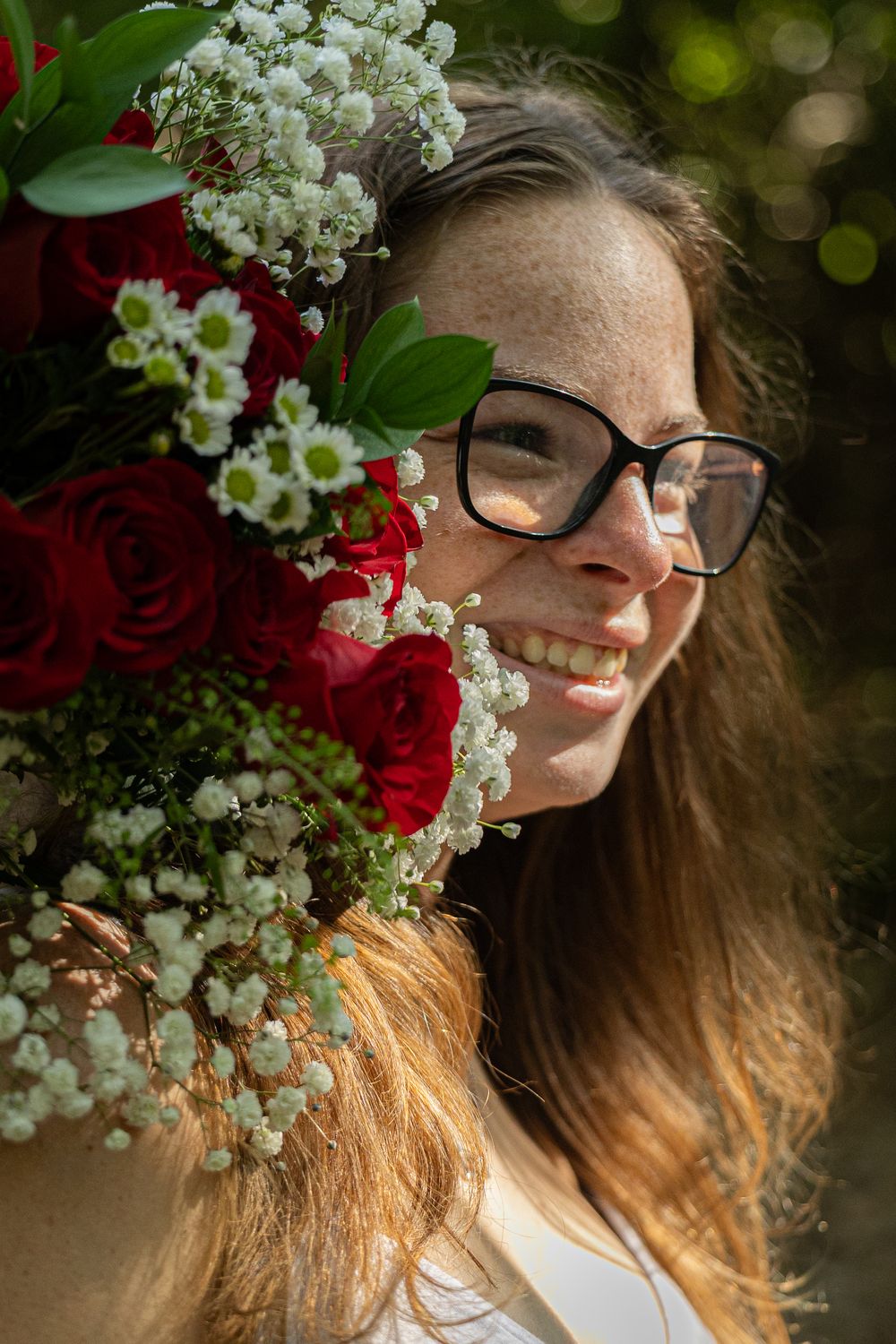 Senior portrait.
