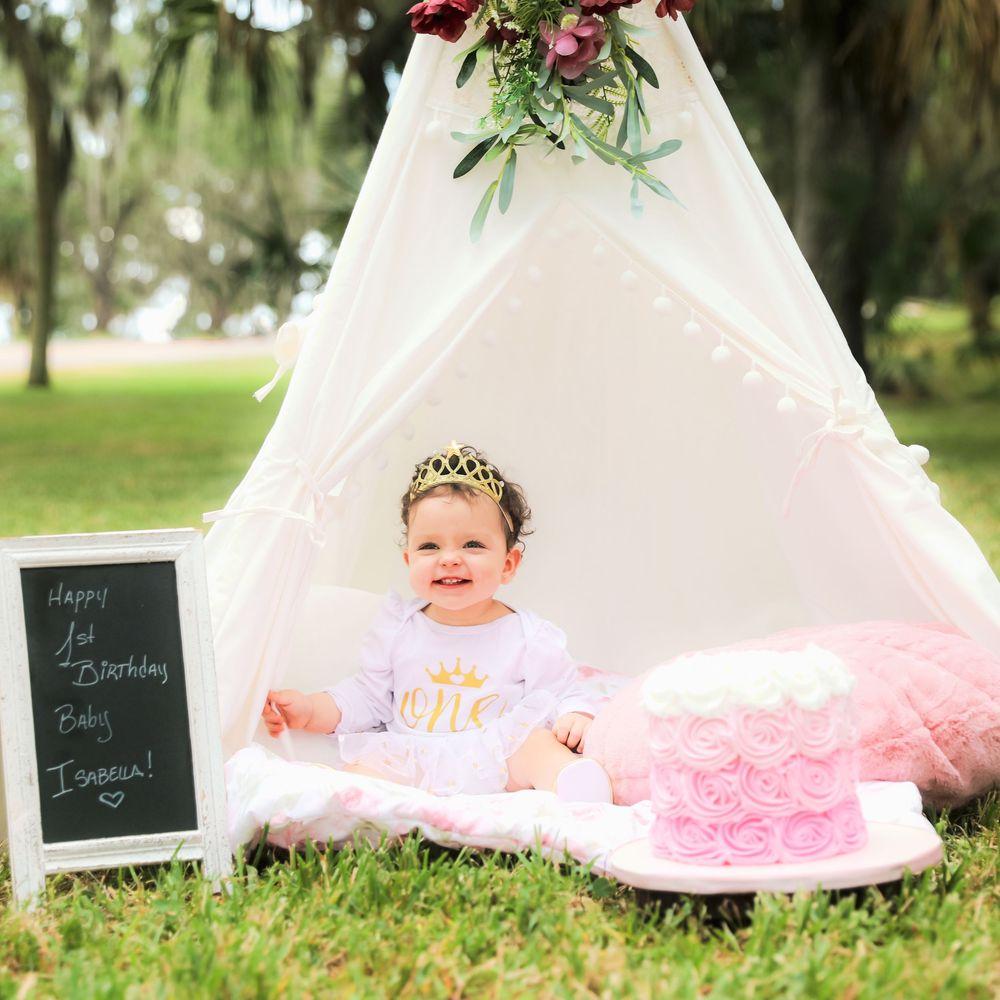 Northwest Arkansas First Birthday Smash Cake Photographer