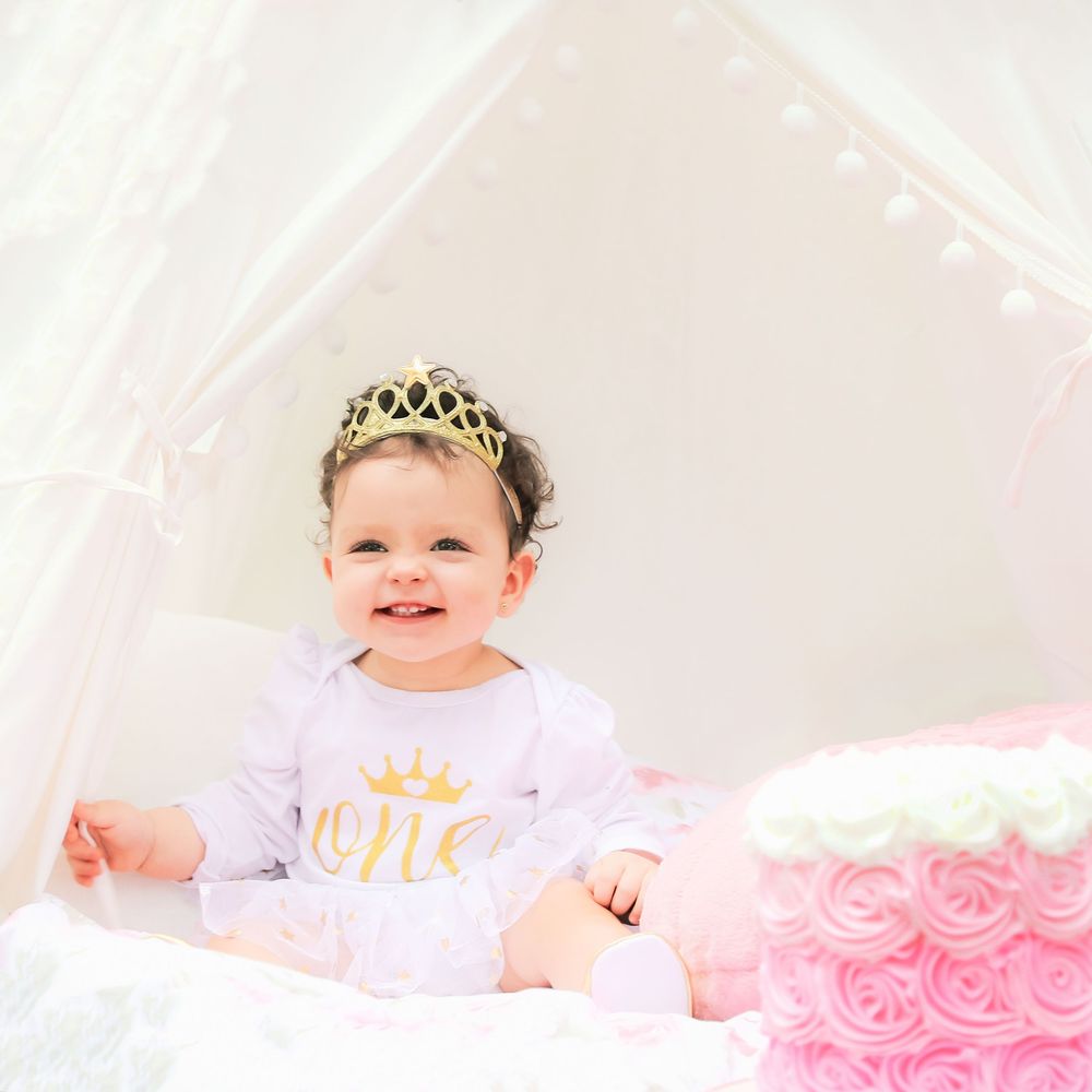 Northwest Arkansas First Birthday Smash Cake Photographer