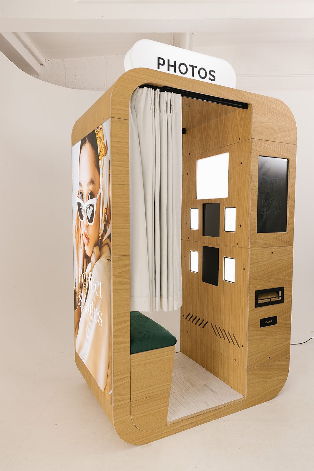 Static Photo Booth Permanent Photo Booths - Timber & Lens Photo Booths