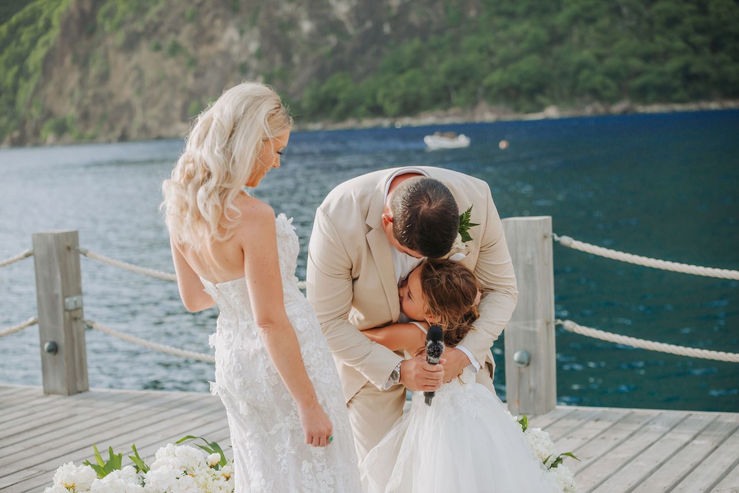 St Lucia wedding photographer captures Vow renewal destination wedding at Sugar Beach Viceroy