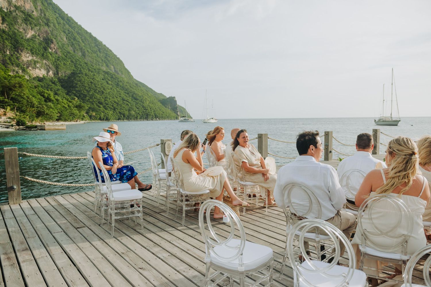 St Lucia wedding photographer captures Vow renewal destination wedding at Sugar Beach Viceroy