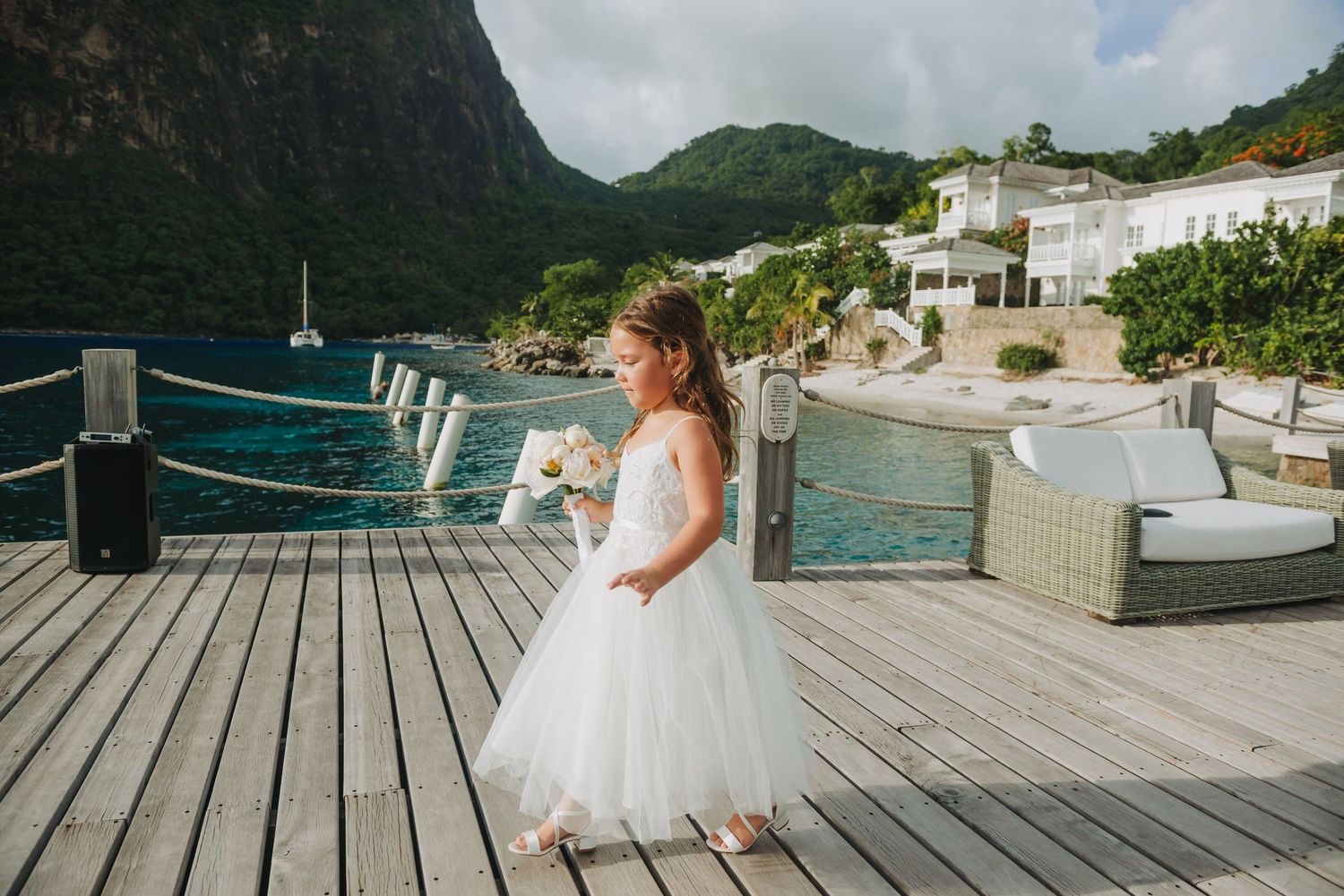 St Lucia wedding photographer captures Vow renewal destination wedding at Sugar Beach Viceroy
