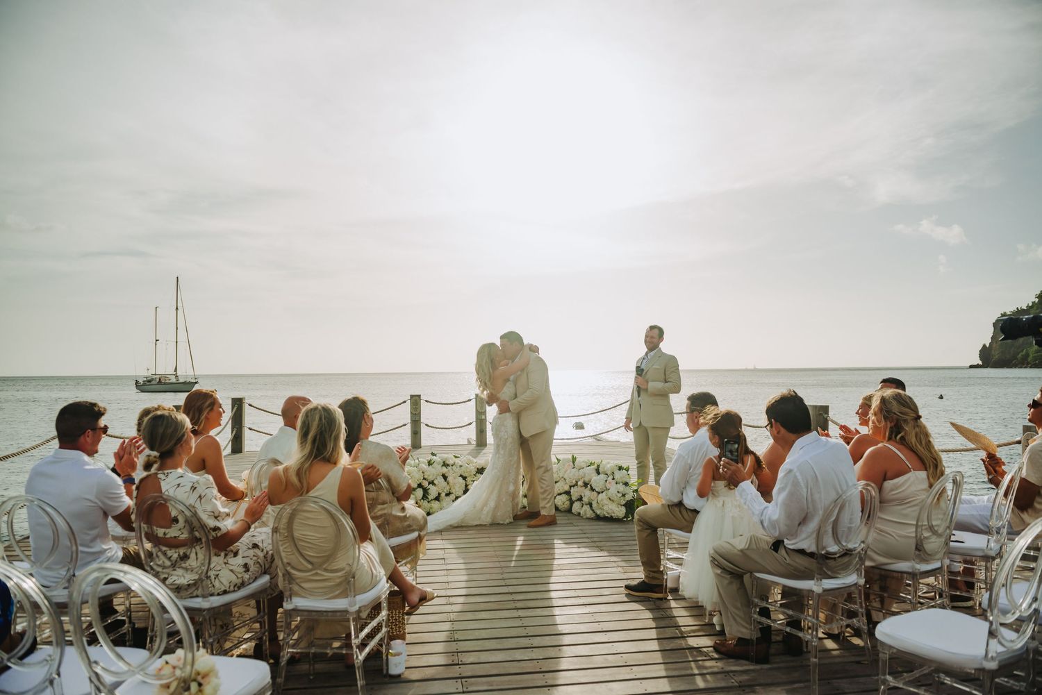 St Lucia wedding photographer captures Vow renewal destination wedding at Sugar Beach Viceroy