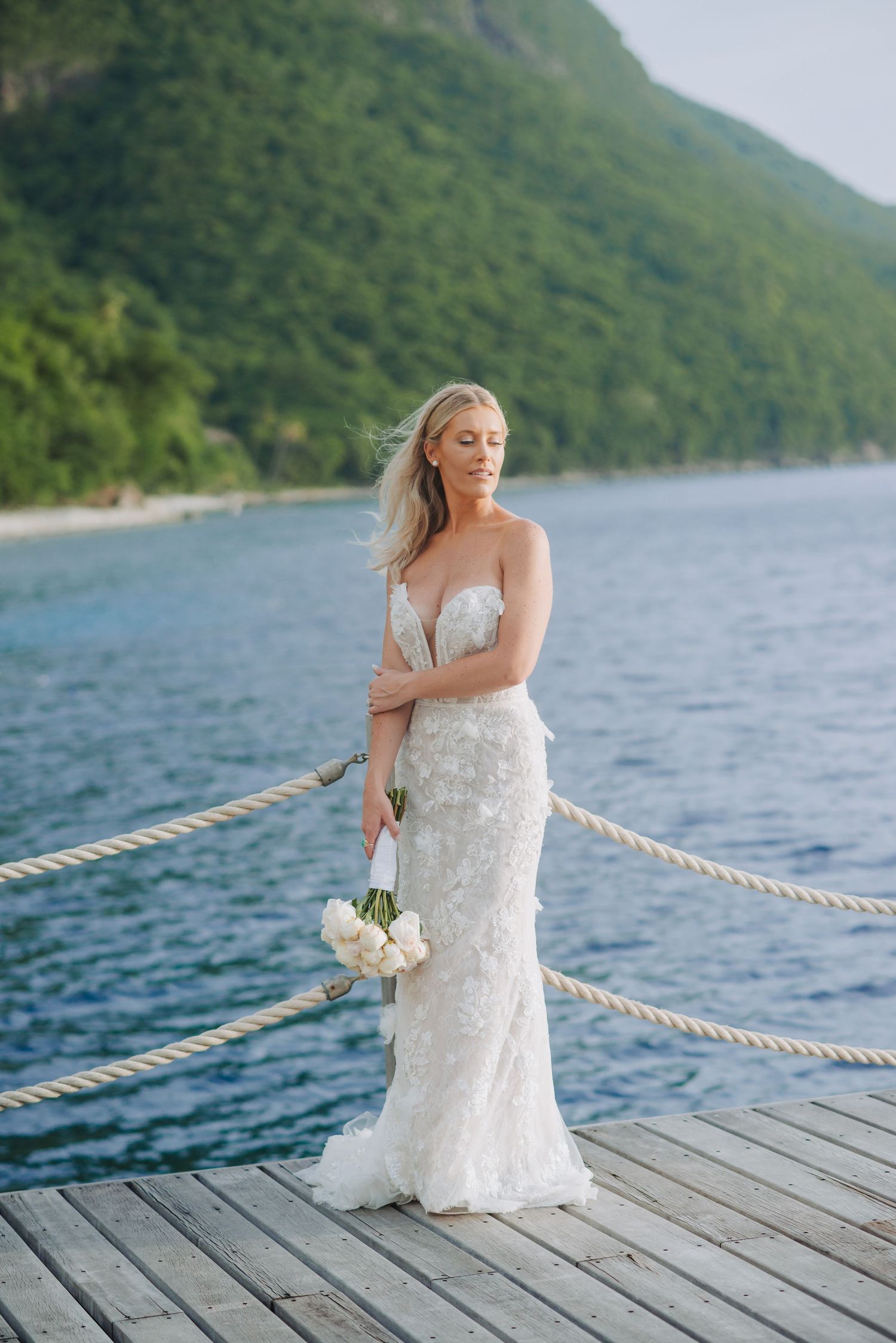 St Lucia wedding photographer captures Vow renewal destination wedding at Sugar Beach Viceroy