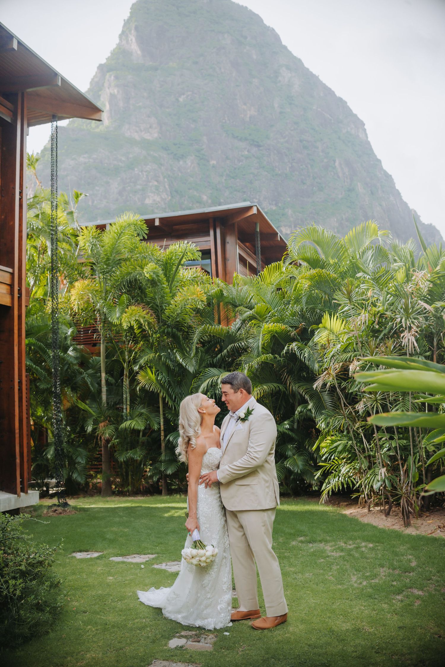 St Lucia wedding photographer captures Vow renewal destination wedding at Sugar Beach Viceroy