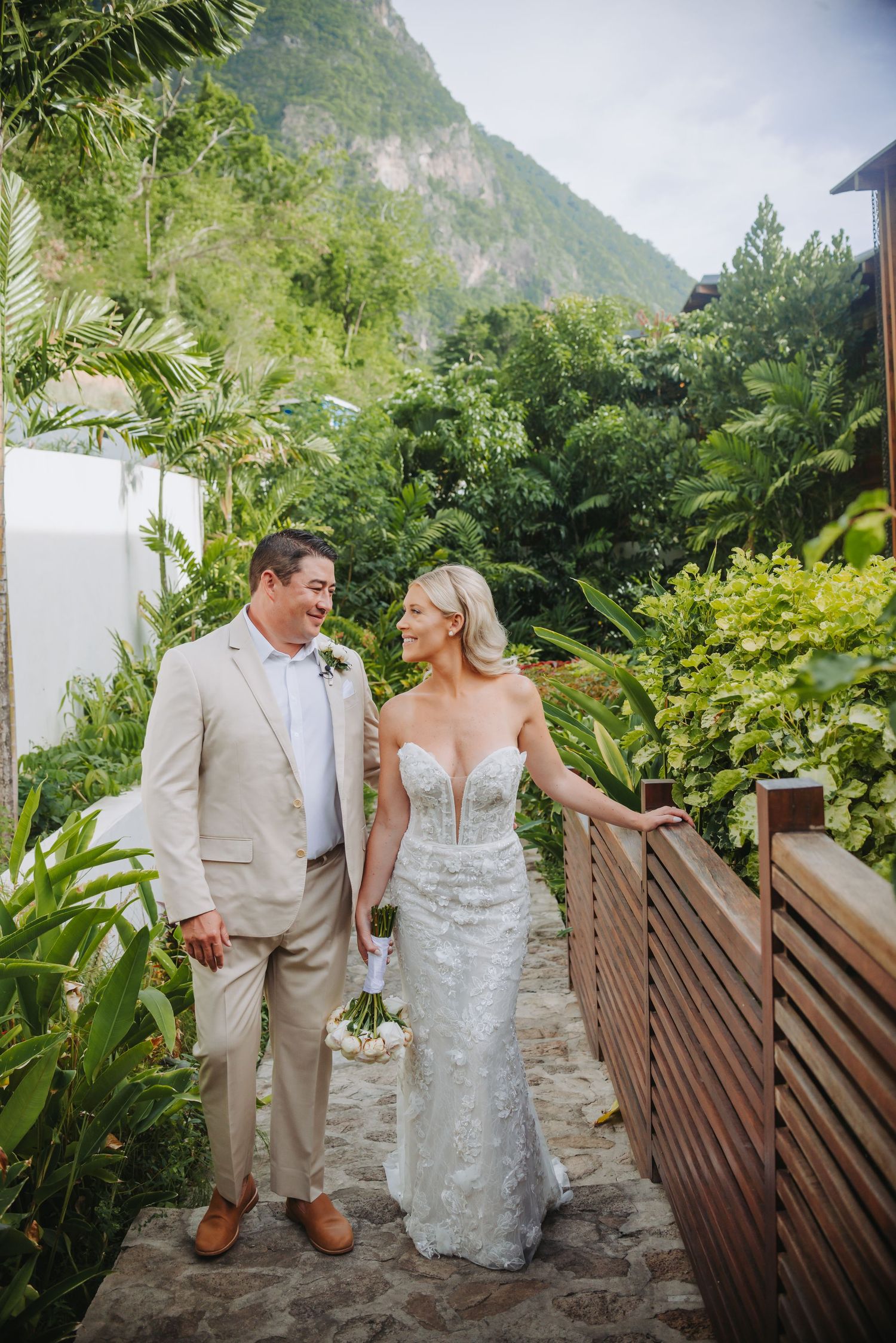 St Lucia wedding photographer captures Vow renewal destination wedding at Sugar Beach Viceroy