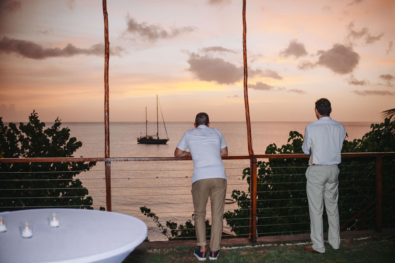 St Lucia wedding photographer captures Vow renewal destination wedding at Sugar Beach Viceroy