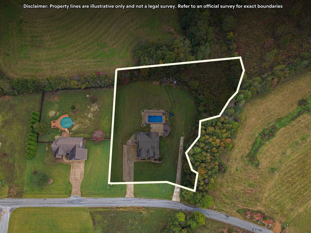 Property line photography