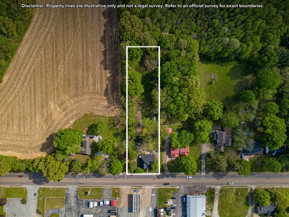Property line photography