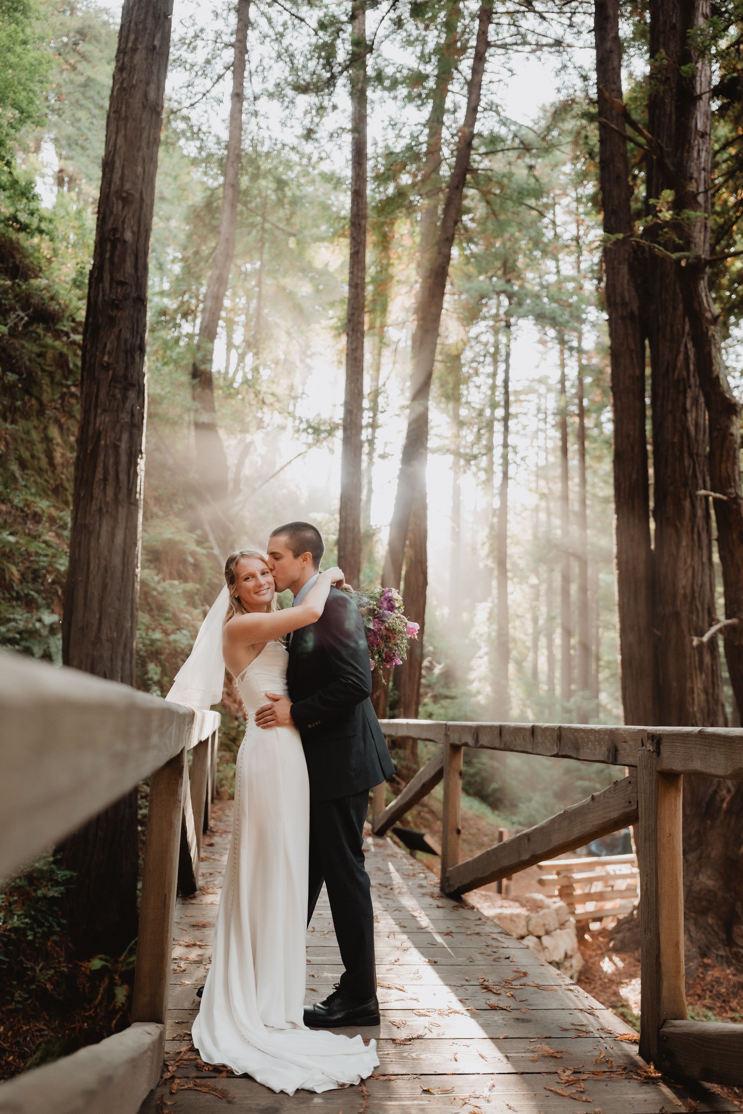 Treebones Resort elopement redwood wedding photos
