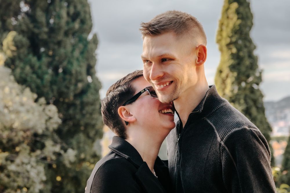 Joyful spin after proposal Jardins de Laribal Surprise proposal Barcelona BarcelonaLoversPH