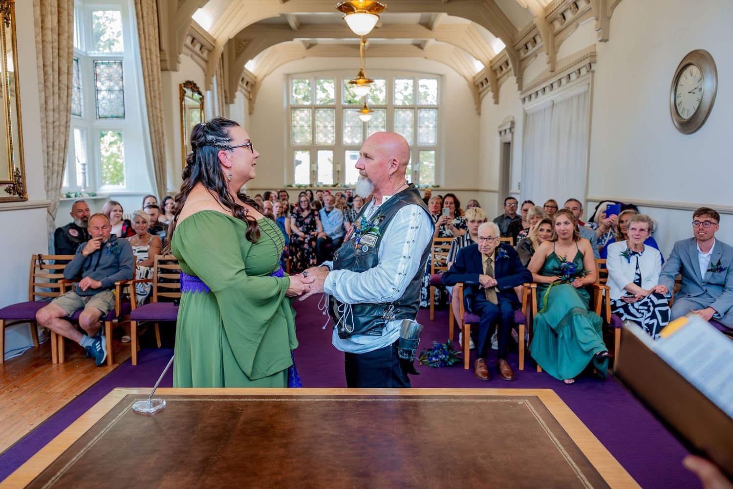 Documentary wedding in Newark at a Nottinghamshire wedding venue.