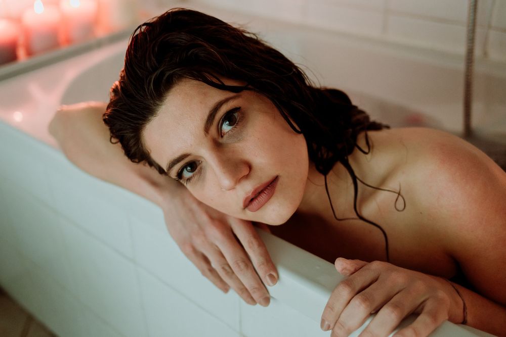 Servizio di ritratto, ritratto in interna, ritratto femminile