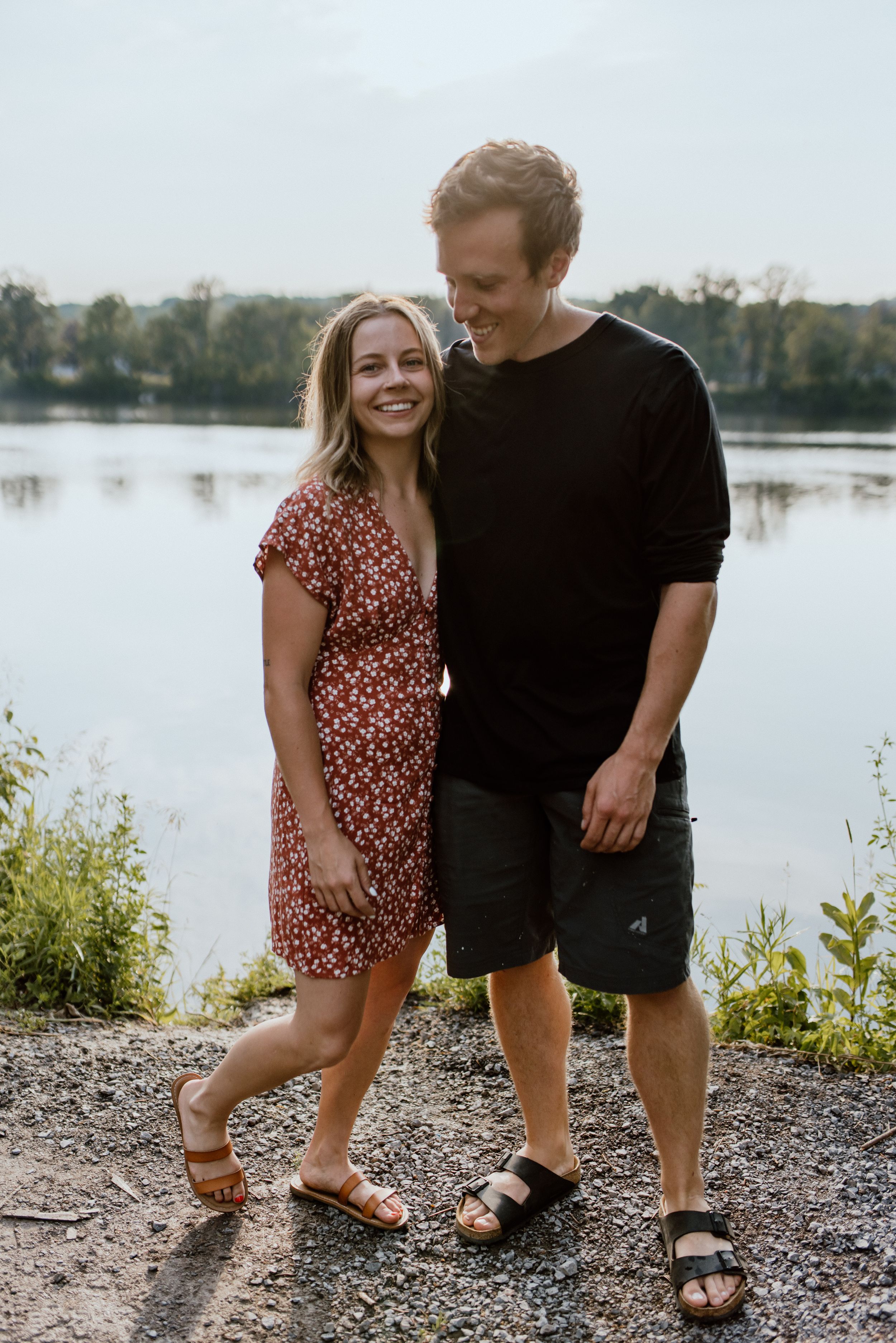 Trenton Ontario, Engagement Session, Belleville Photographer, Wedding Photographer, Elopement Photographer, Frenchies, Dog Photography
