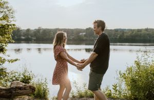Trenton Ontario, Engagement Session, Belleville Photographer, Wedding Photographer, Elopement Photographer, Frenchies, Dog Photography