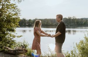 Trenton Ontario, Engagement Session, Belleville Photographer, Wedding Photographer, Elopement Photographer, Frenchies, Dog Photography