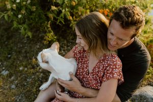 Trenton Ontario, Engagement Session, Belleville Photographer, Wedding Photographer, Elopement Photographer, Frenchies, Dog Photography