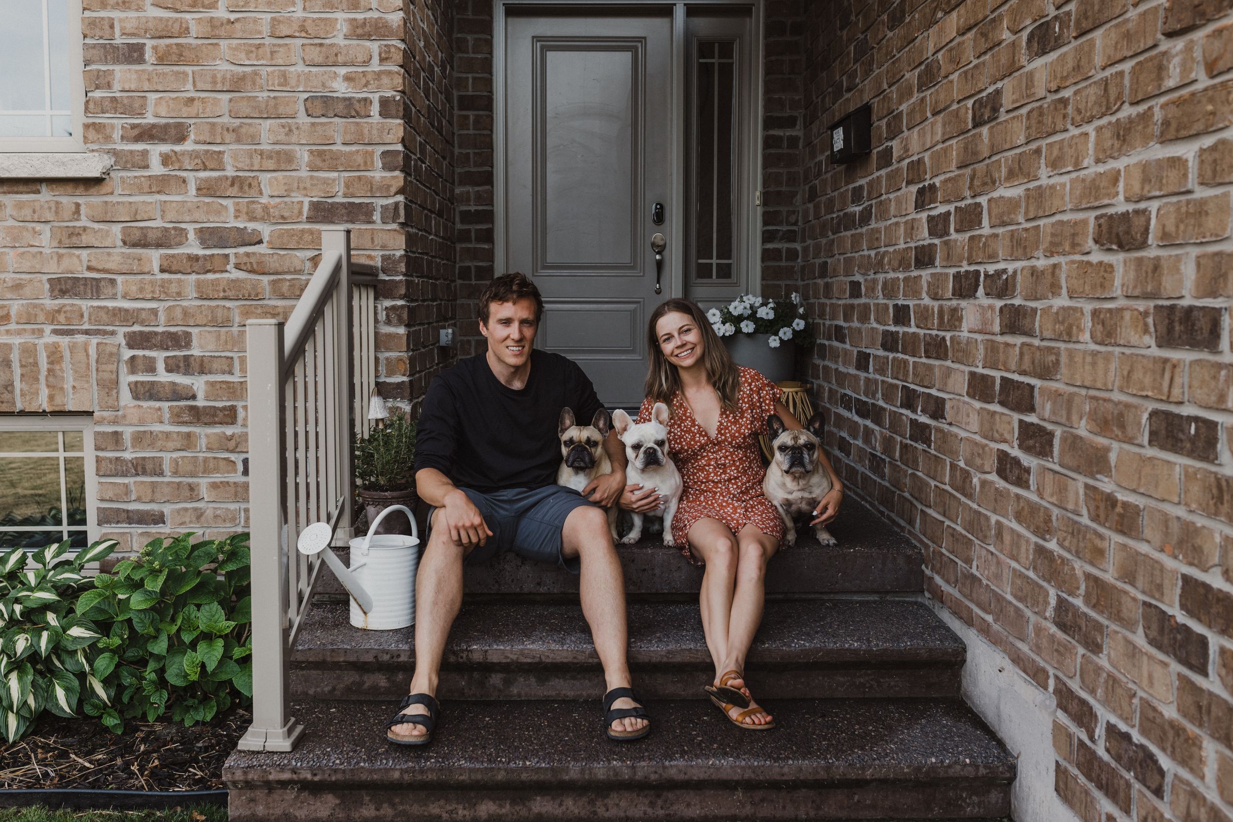 Trenton Ontario, Engagement Session, Belleville Photographer, Wedding Photographer, Elopement Photographer, Frenchies, Dog Photography
