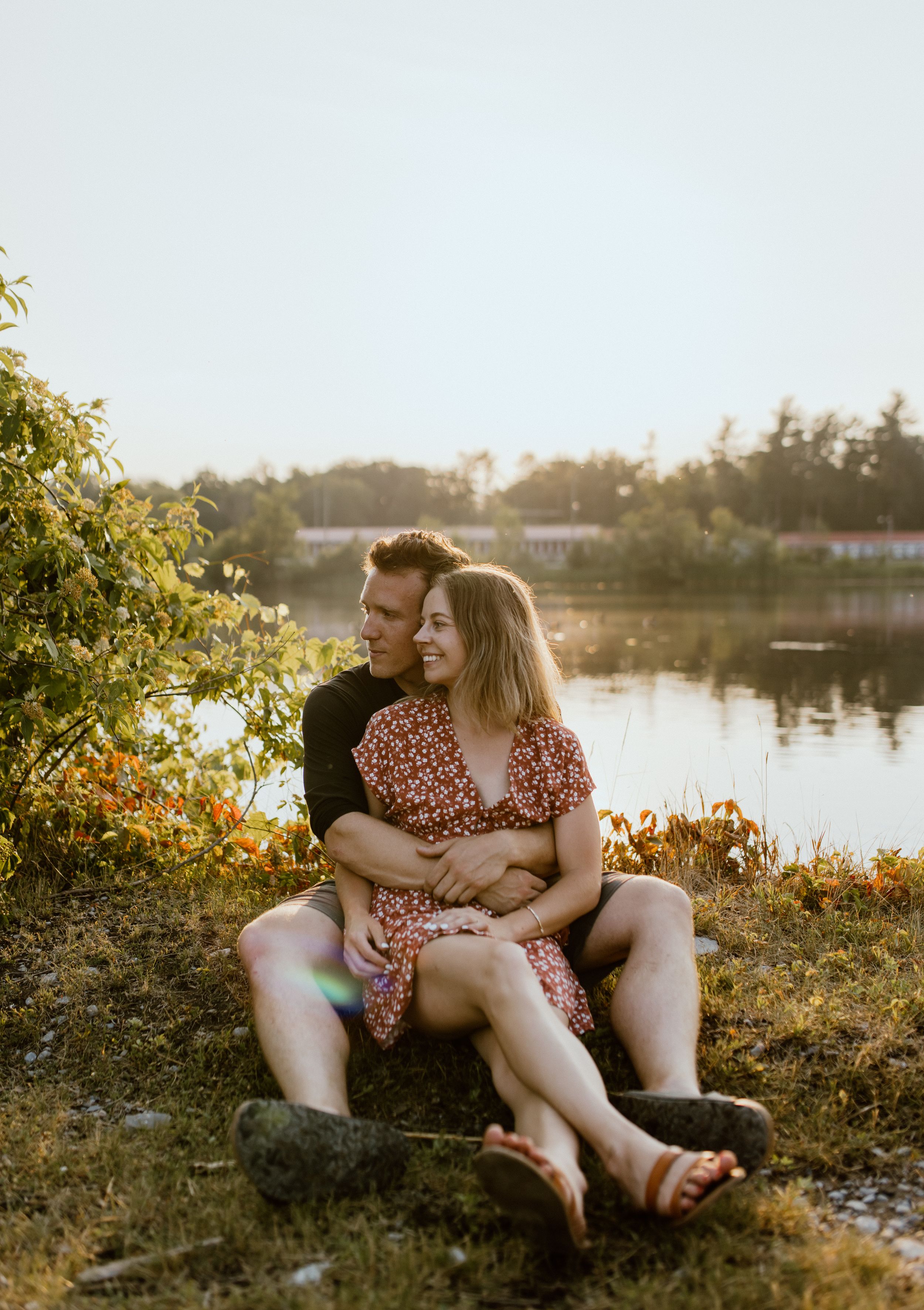 Trenton Ontario, Engagement Session, Belleville Photographer, Wedding Photographer, Elopement Photographer, Frenchies, Dog Photography