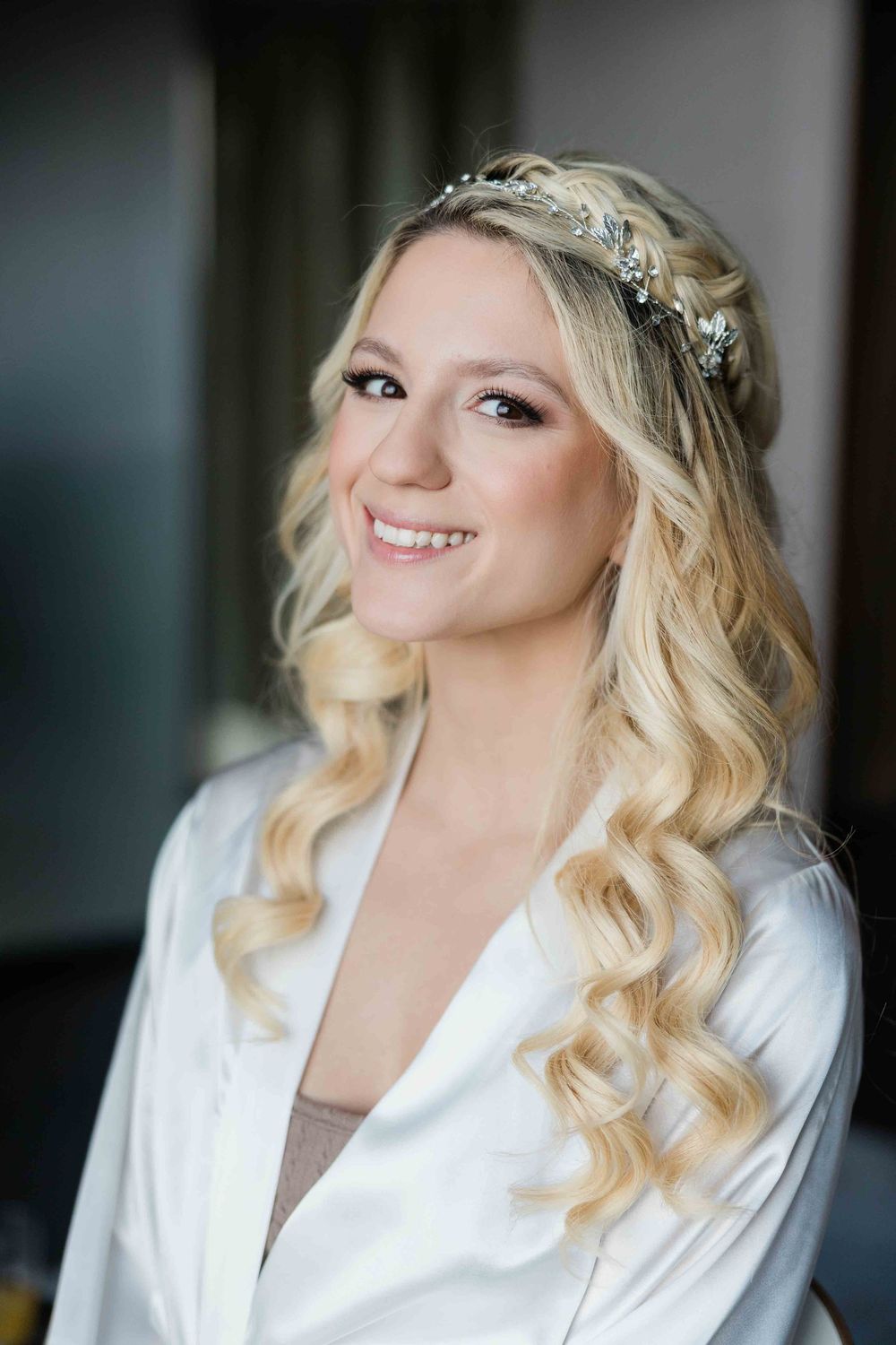 Bride Portrait at Aranybástya Budapest Wedding