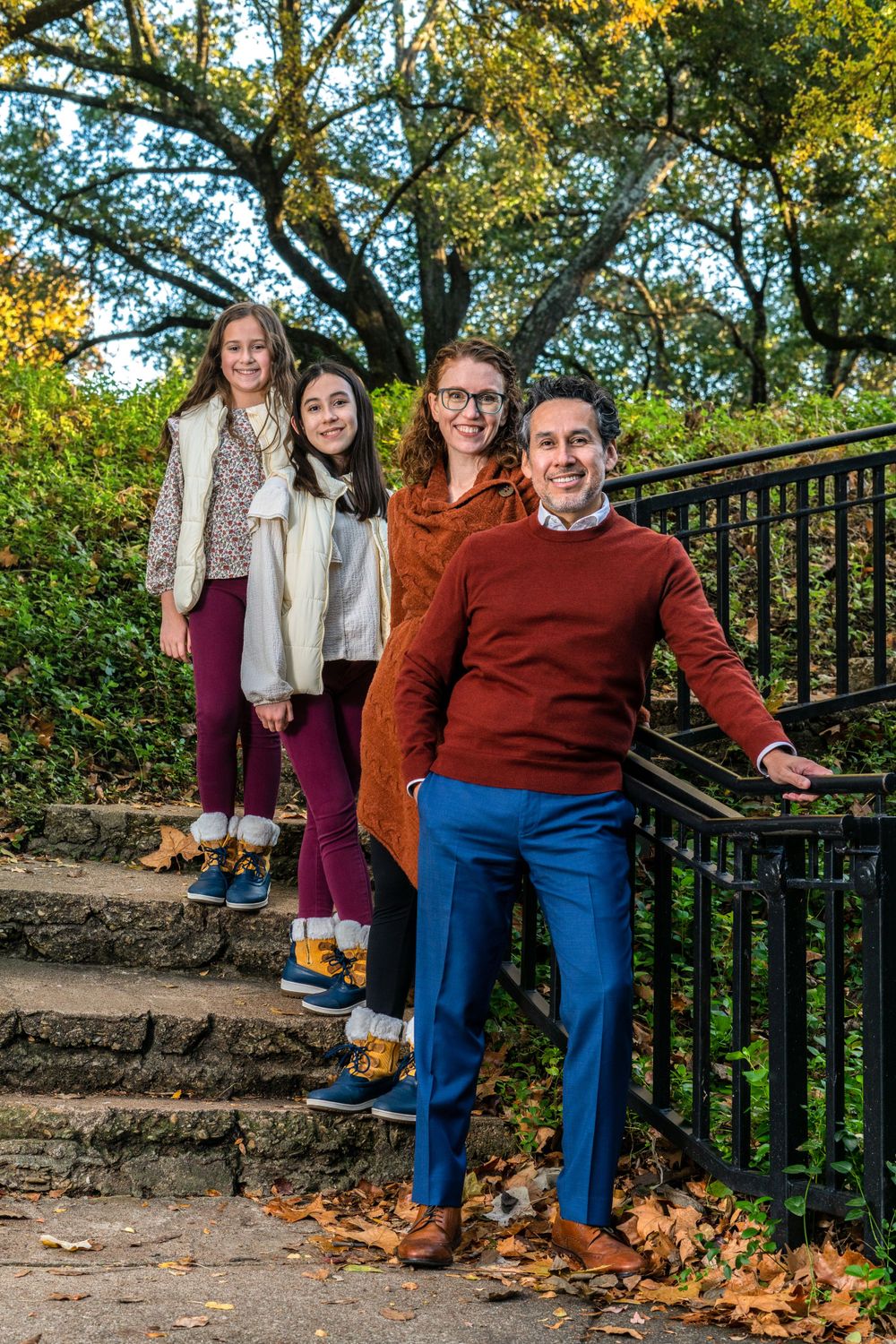 Family portrait by Brian Balloon Photography