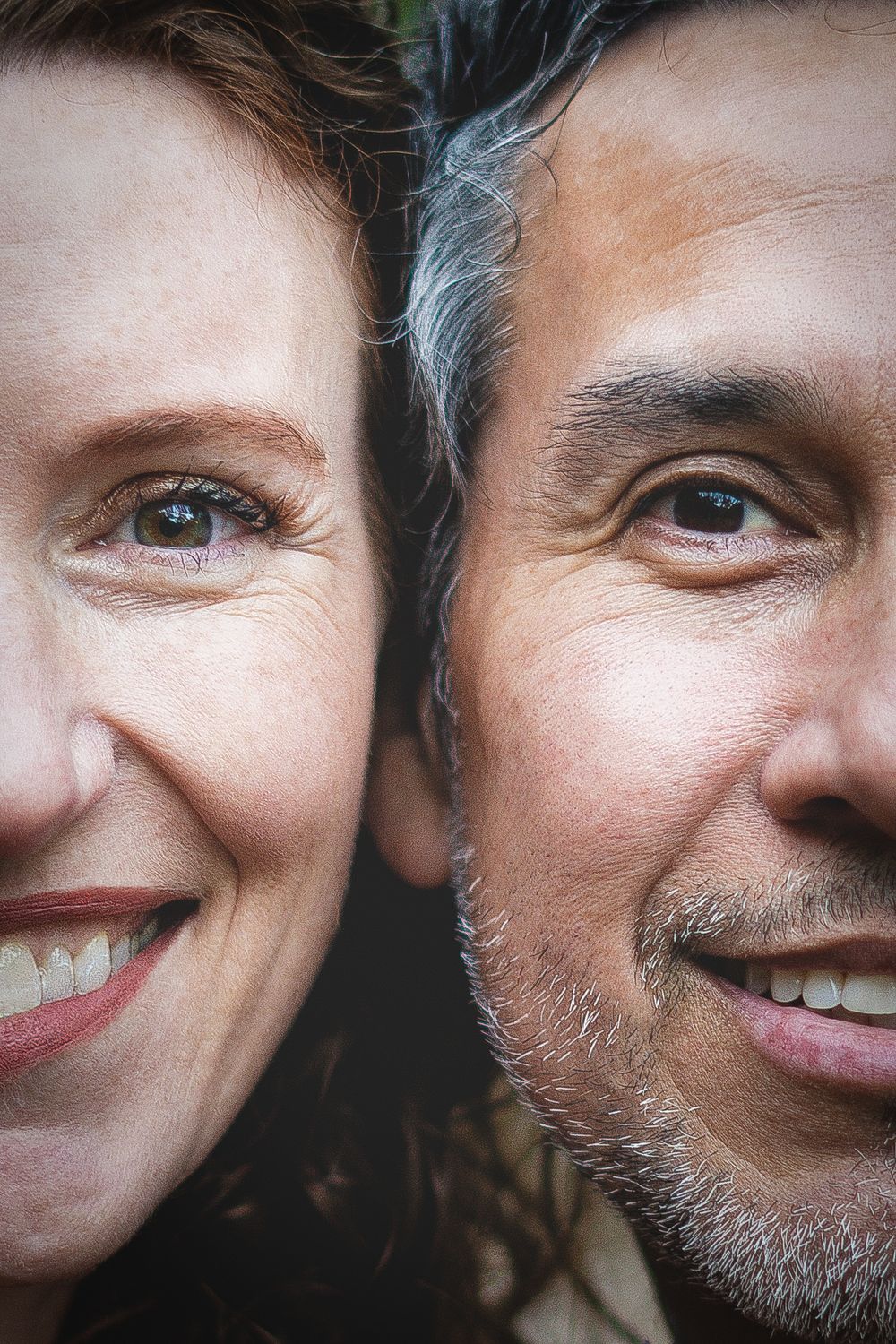 Creative couples headshot by Brian Balloon Photography