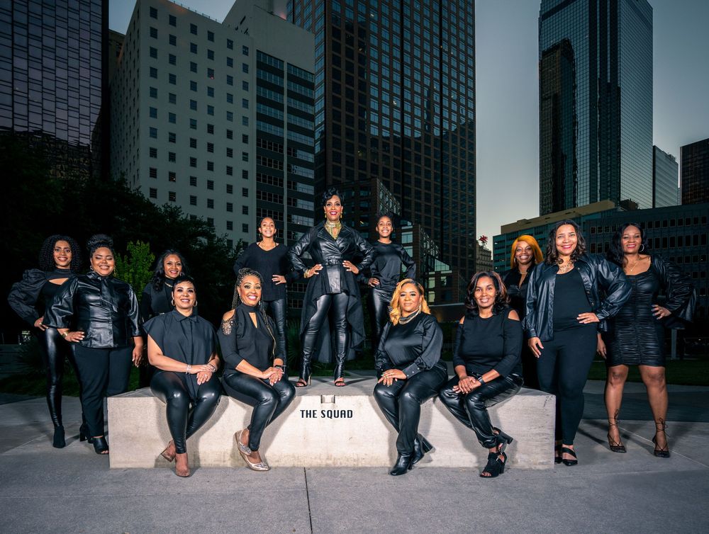 Female group photoshoot, taken by Brian Balloon Media