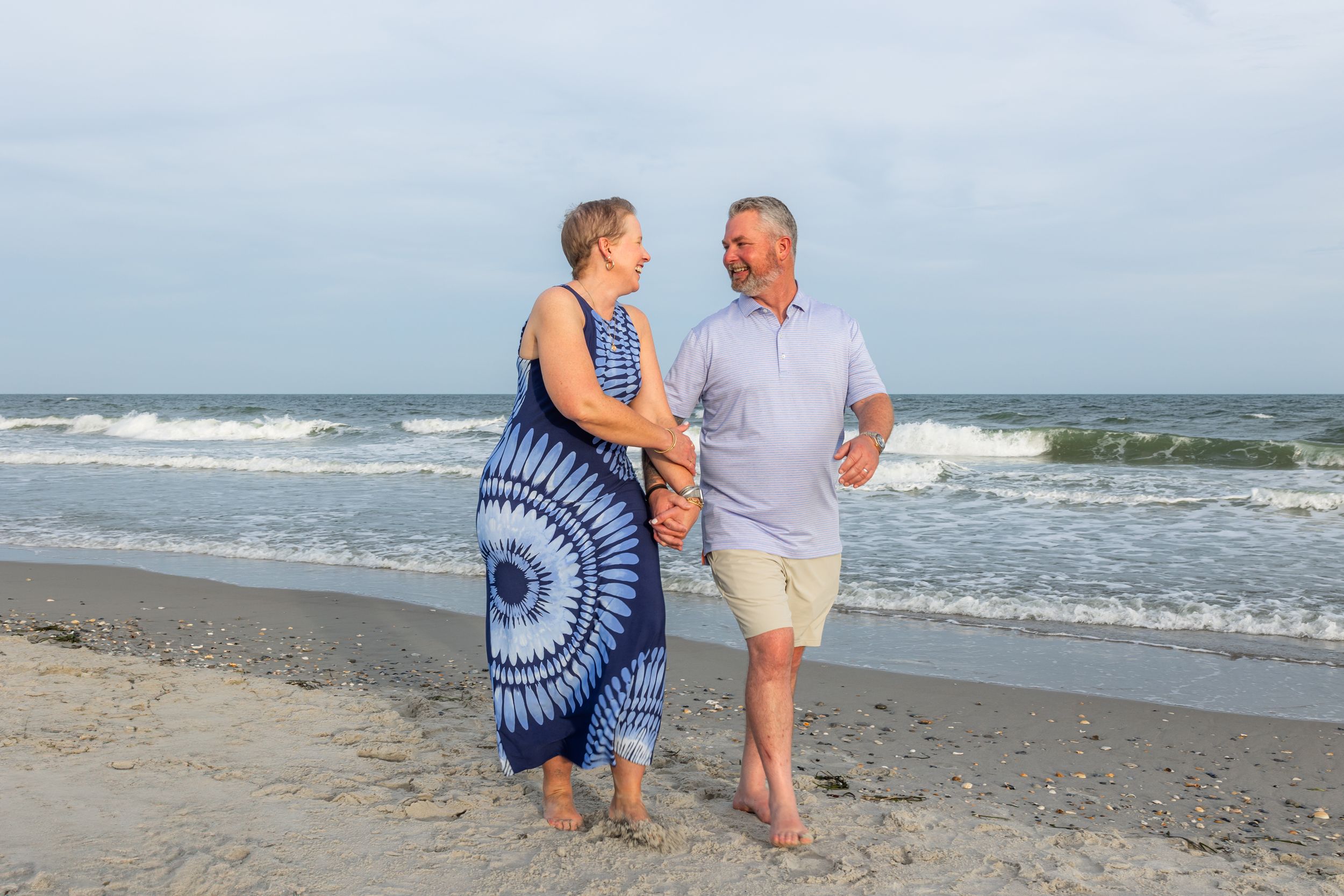 Emerald Isle beach proposal photographer Samantha Ann Photo best studio in the area