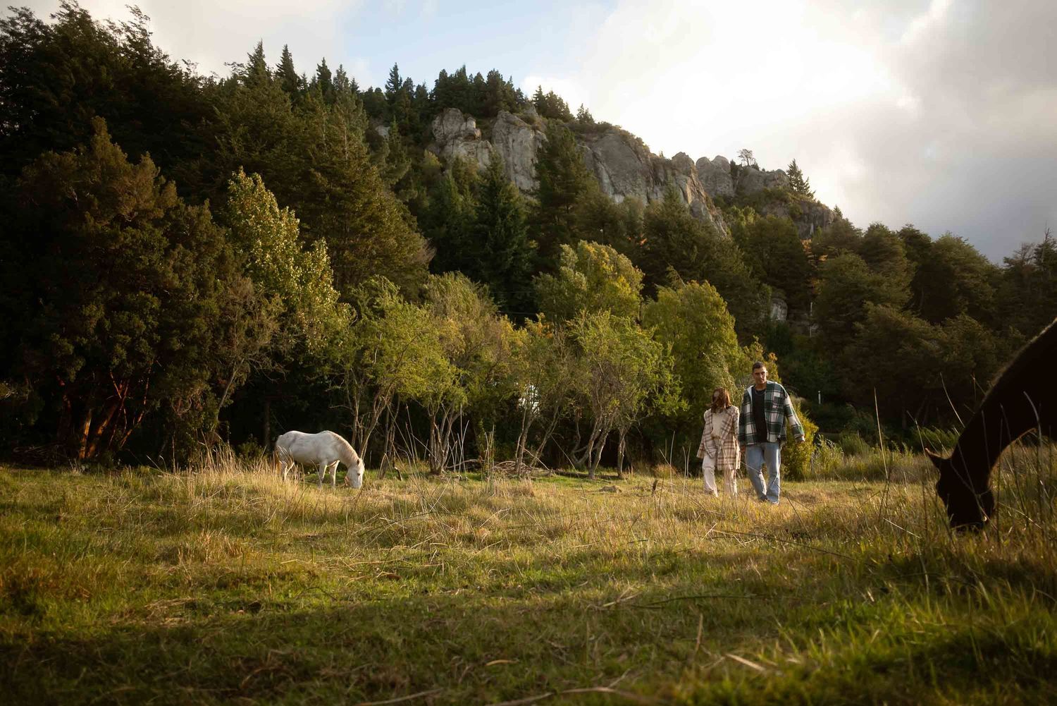 He went to ask for her hand in marriage in Bariloche Patagonia Argentina