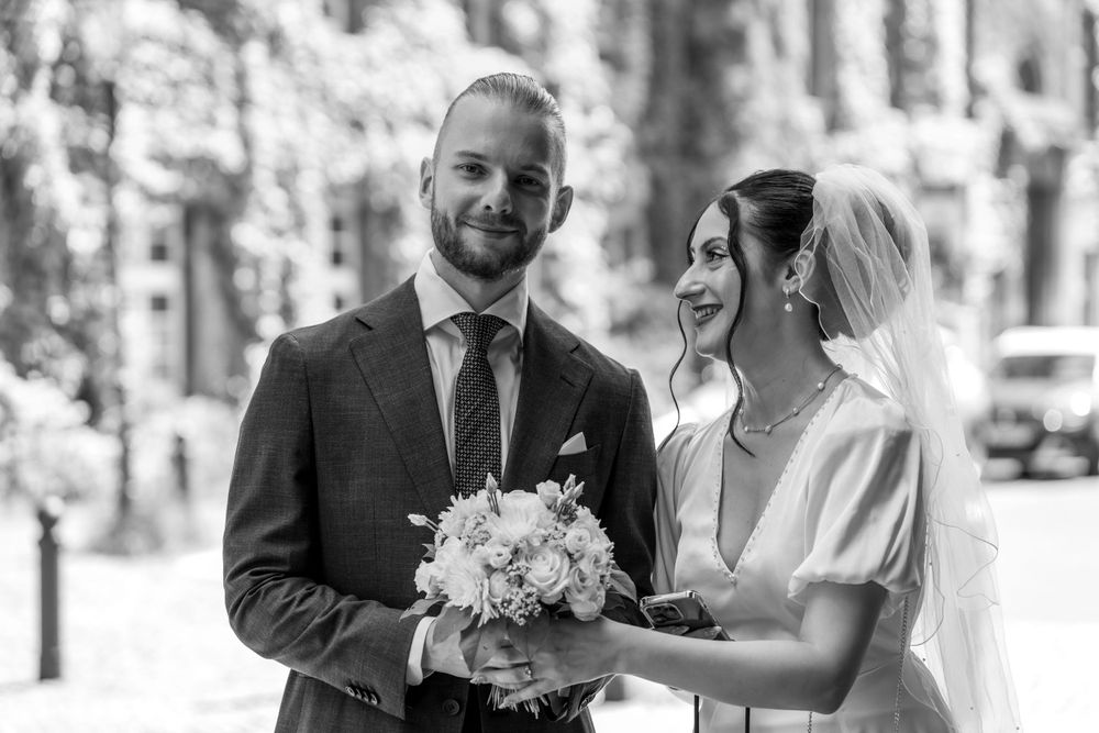Hochzeitsfotograf Berlin - Standesamtliche Hochzeit in Berlin Spandau Empfang der Gäste