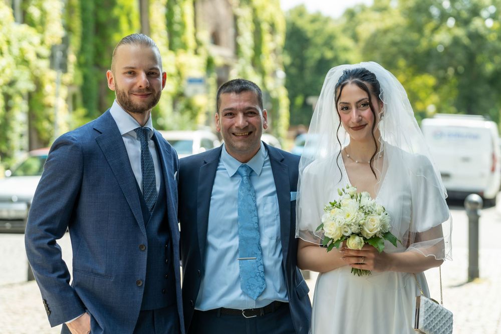 Hochzeitsfotograf Berlin - Standesamtliche Hochzeit in Berlin Spandau Empfang der Gäste