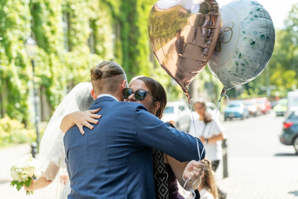 Hochzeitsfotograf Berlin - Standesamtliche Hochzeit in Berlin Spandau Empfang der Gäste