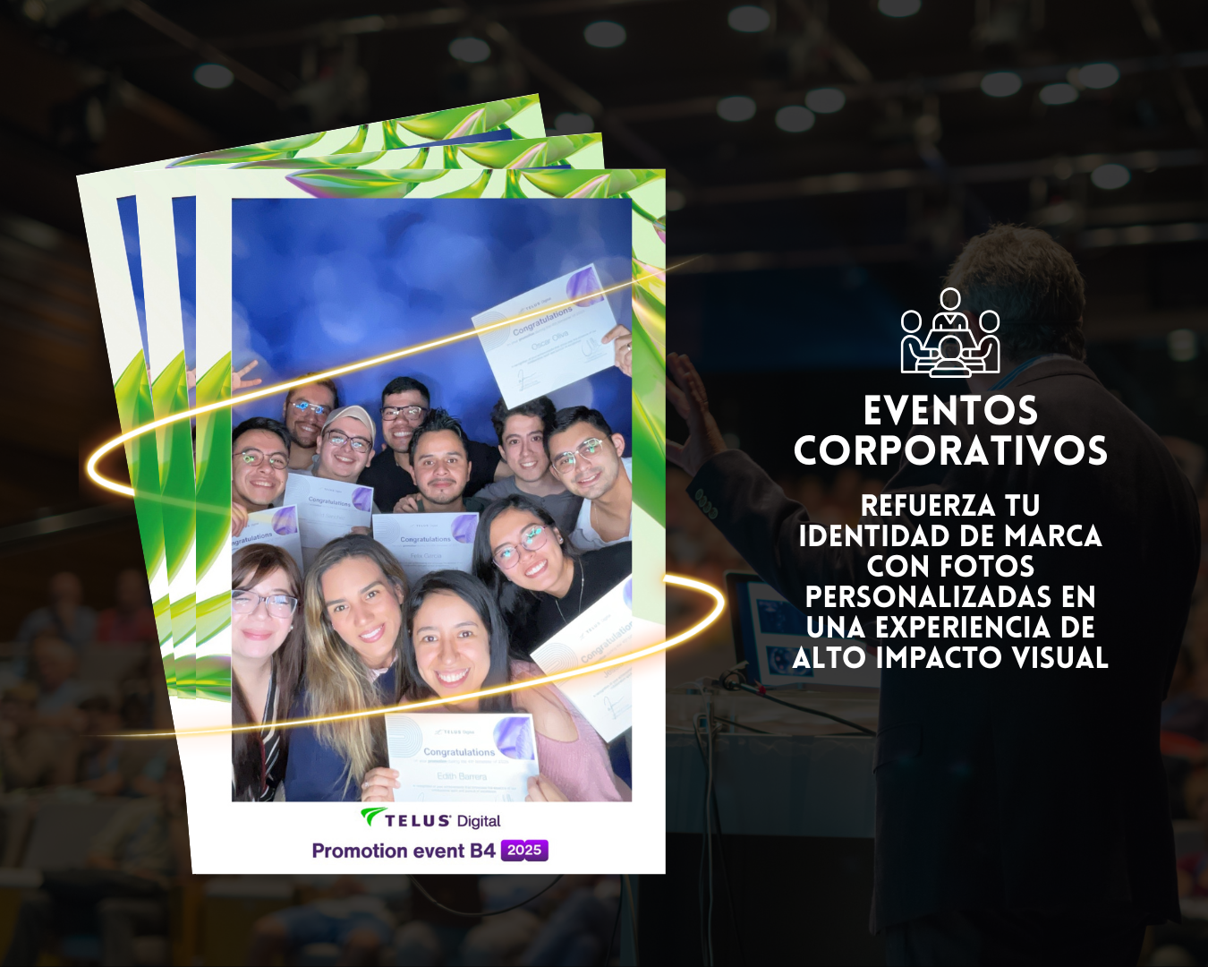 Cabina de fotos para activación de marca en Guatemala
