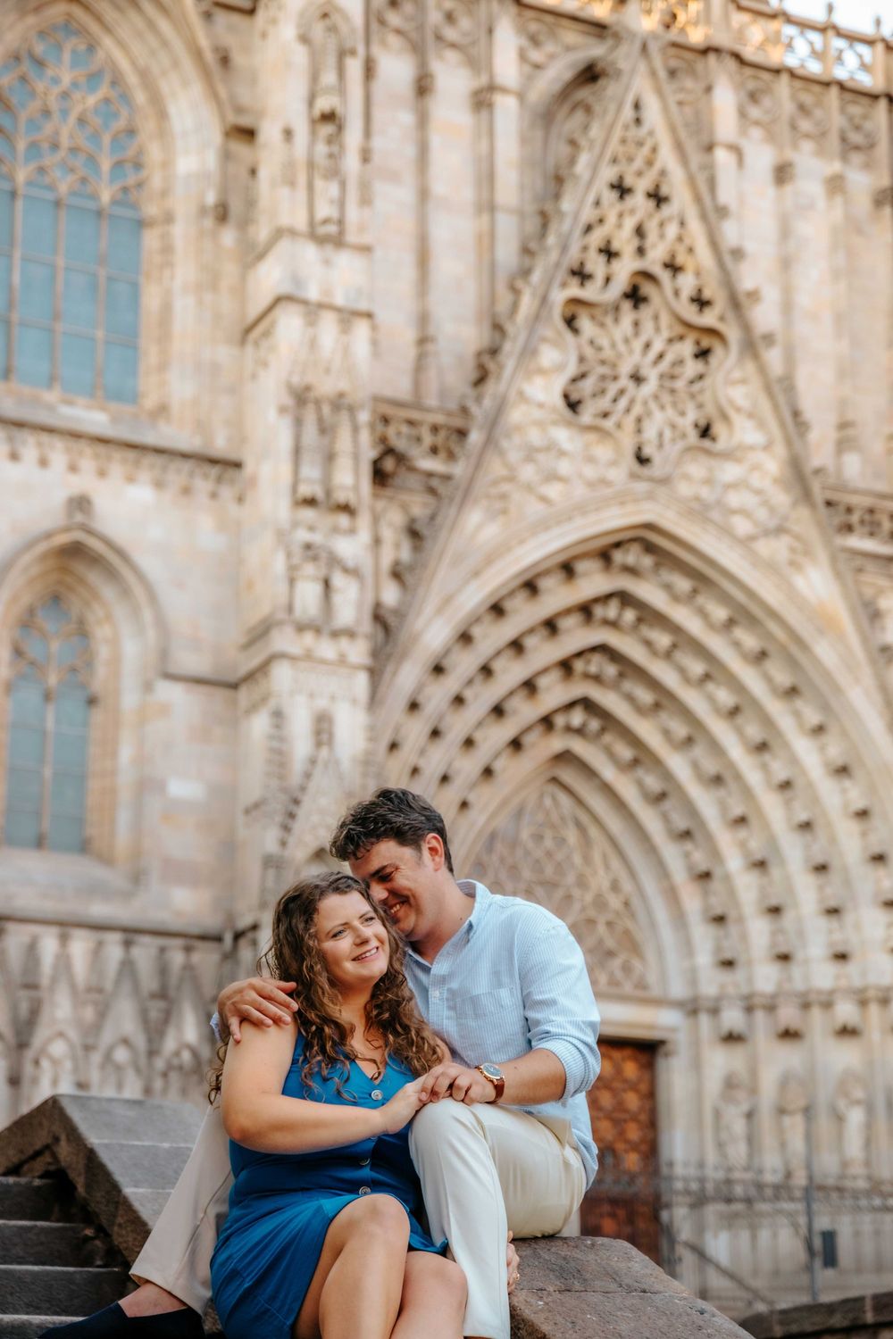 Ciutadella Park couple photoshoot