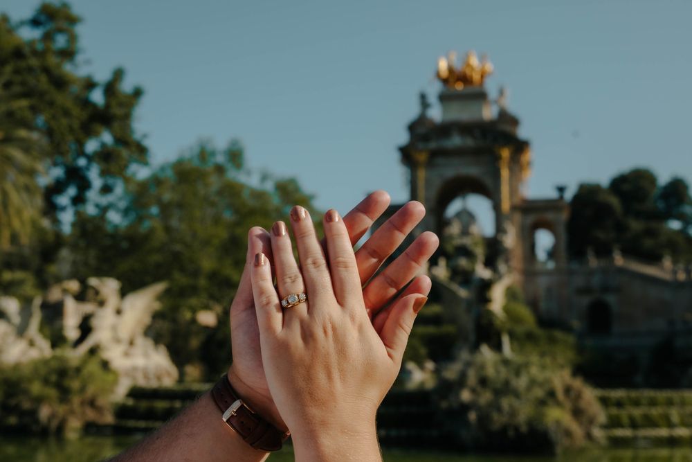 Romantic photoshoot Barcelona