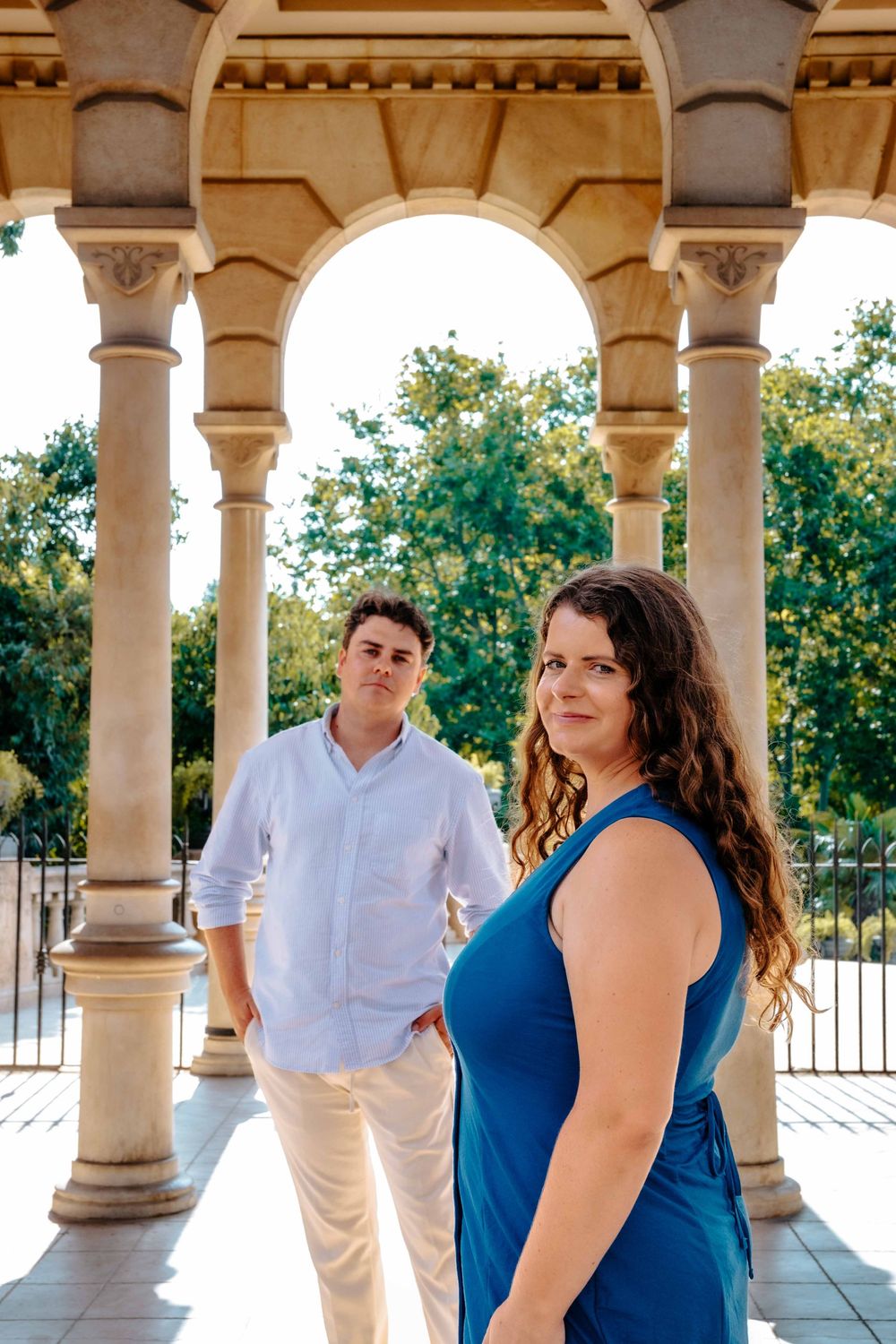 Engagement photoshoot Ciutadella Park Barcelona