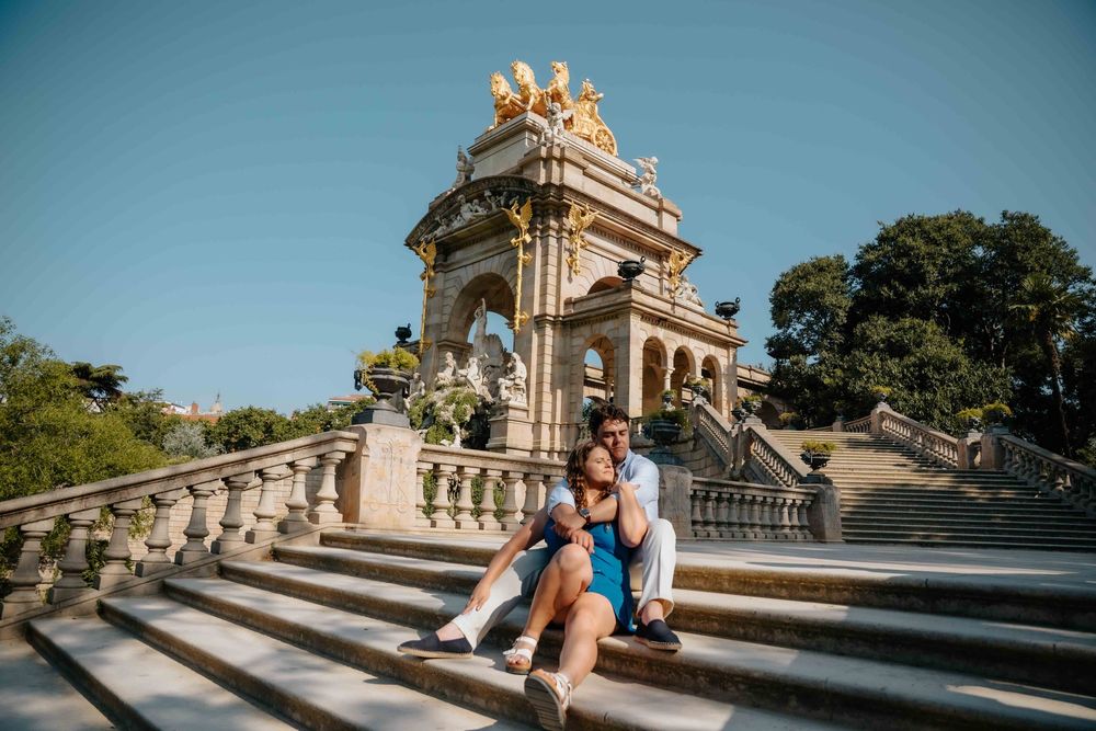 Engagement photoshoot Barcelona