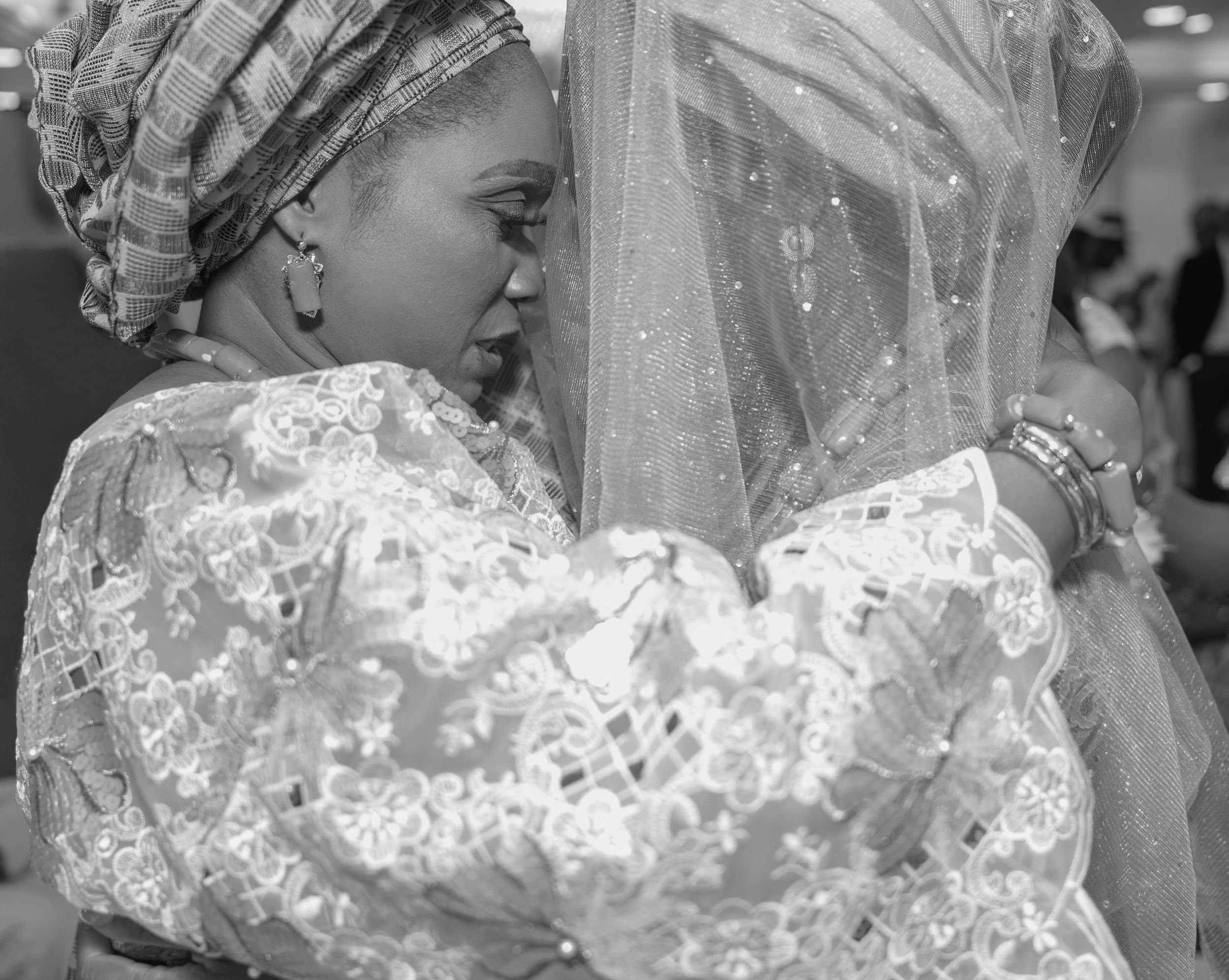 mum praying for her daughter