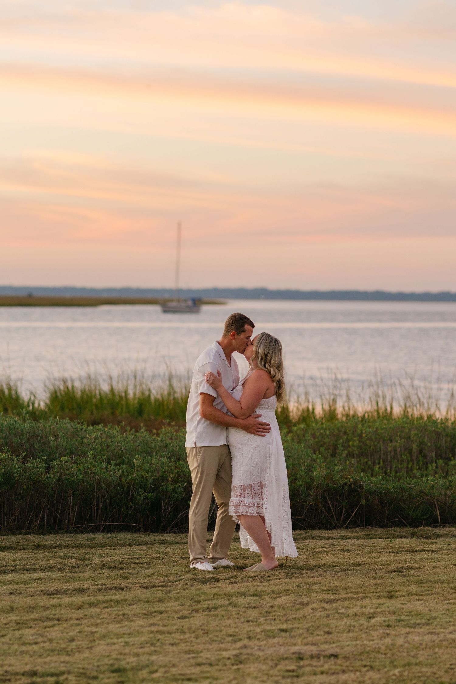 Epworth by the Sea St Simons Island, marsh sunset photos, oak trees Spanish moss, coastal Georgia family photographer